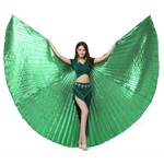 belly-dance-wings-with-stick-green
