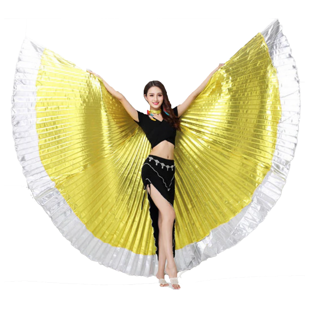 belly-dance-wings-with-stick-gold-silver