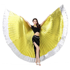 belly-dance-wings-with-stick-gold-silver
