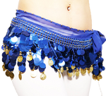 Belly Dance Hip Scarf Sequin Coins