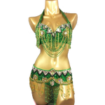 Belly dancing costume Athena for women Bra+belt 2 pieces