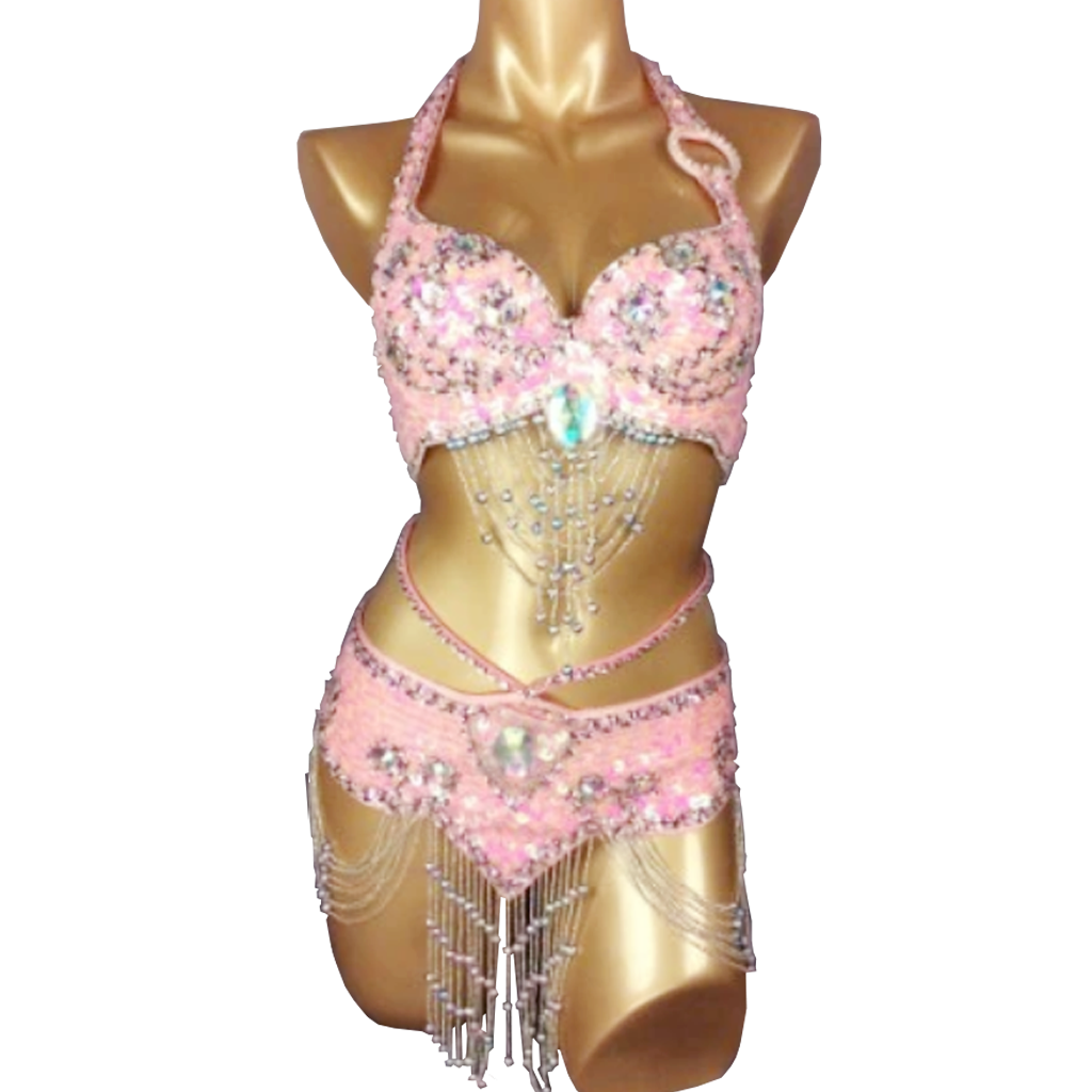 Best Selling Women Belly Dancing Costumes Jasmine (Belt+Bra)